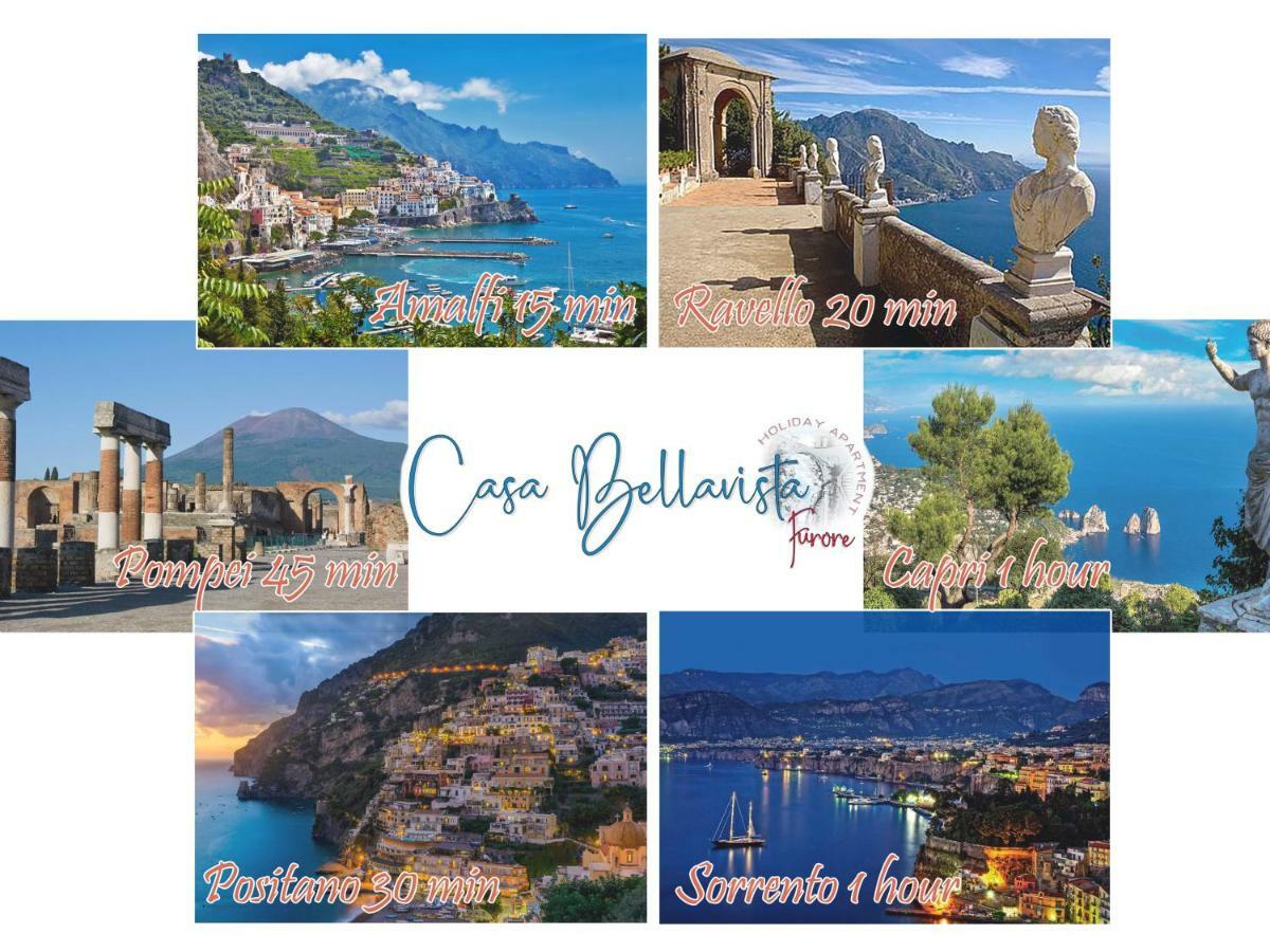 Casa Bellavista Villa Furore Dış mekan fotoğraf